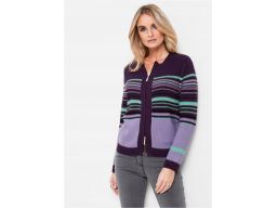 *b.p.c sweter rozpinany fioletowy r.36/38