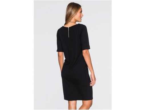 *b.p.c czarna shirtowa sukienka 40/42.