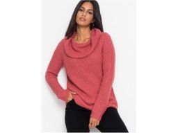 *b.p.c sweter z szerokim golfem ^40/42 m