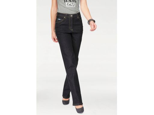 *arizona czarne jeansy z wysokim stanem 34/34
