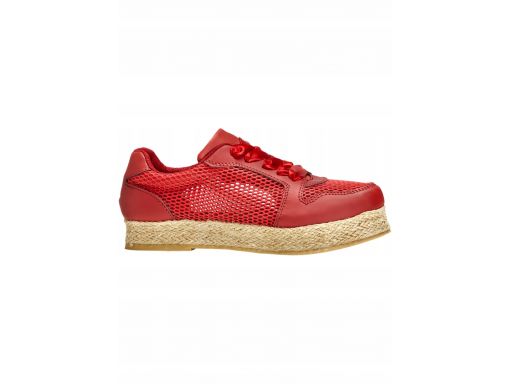 B.p.c siateczkowe czerwone buty r.39