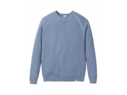 *b.p.c męski sweter bawełniany niebieski ^xl