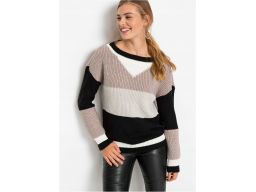 *b.p.c sweter ze wzorem r.36/38