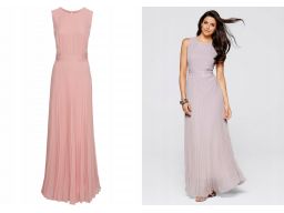 B.p.c sukienka plisowana maxi morelowa 40.
