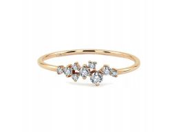 Złoty pierścionek pzd5400 - diament