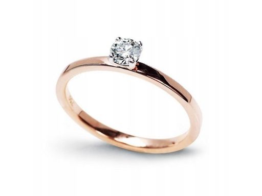 Złoty pierścionek prd2500 - diament