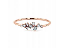 Złoty pierścionek prd5400 - diament