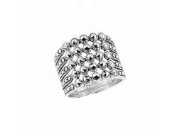 Srebrny pierścionek pdm5527 - markazyty