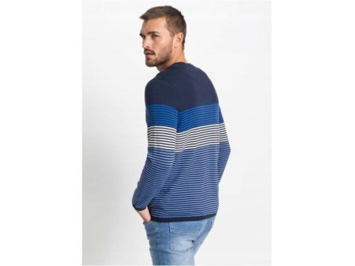 *b.p.c sweter męski w paski xxl.