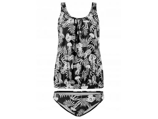 B.p.c tankini luźne w meduzy i liście *36