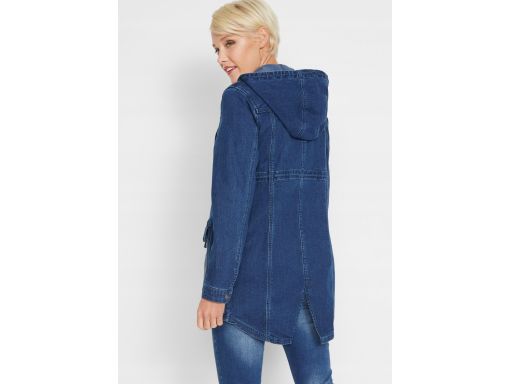 *b.p.c jeansowa parka ciążowa r.36