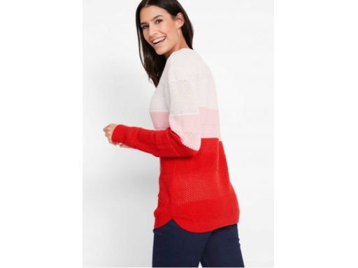*b.p.c sweter w pasy kolorowe damski r.48/50