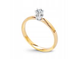 Złoty pierścionek pxd1913 - diament