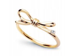 Złoty pierścionek pzd4203 - diament