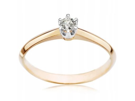 Złoty pierścionek pxd1935 - diament