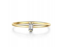 Złoty pierścionek pzd2700 - diament