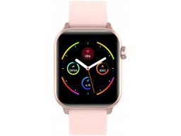 Zegarek smartwatch rubicon rnce56 - różowy unisex