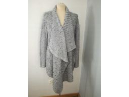 Vila r.12/40 l sweter stan bdb szary luźny damski