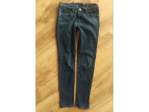 Disco r.8/36 s jeansy bawełna rurki stan bdb