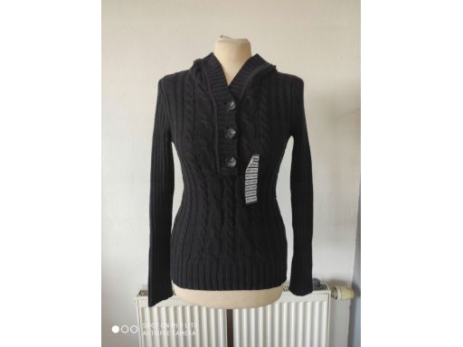 Style&co. r.8/36 s sweter nowy kaptur guziki