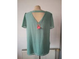 Tu r.14/42 xl bluzka nowa dekolt-plecy elegancka