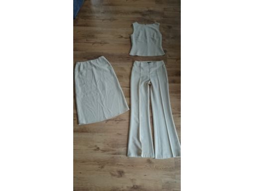 Krys r.10/38 m garsonka bluzka+spódnica+spodnie