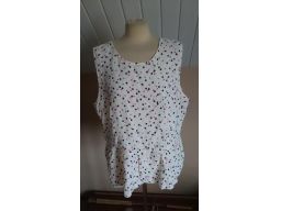 H&m r. 22/50 wiskoza top bluzka baskinka suwak