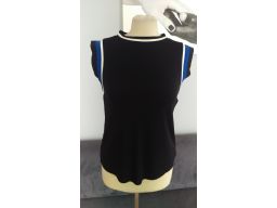 Zara r.12/40 l bluzka nowa elastyczna bez rękawów