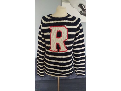 River woods r.14/42 xl sweter stan bdb paski hit!