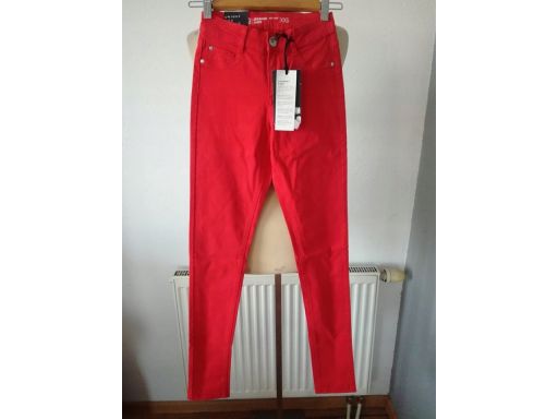 Cubus r.xs jeansy nowe spodnie rurki promocja