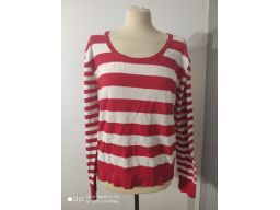 Atmosphere r.18/46 3xl sweter s.bdb paski damski