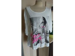 Okay r. 18/46 3xl nowa bluzka aplikacja dziewczyny