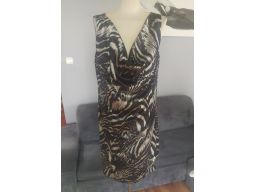 Zay clothing r.14/42 xl sukienka midi stan bdb