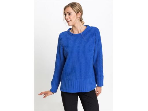 *b.p.c niebieski luźny sweter 40/42.
