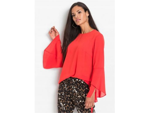 *b.p.c bluzka czerwona elegancka 40.