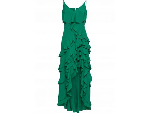 B.p.c sukienka falbany zielony 48