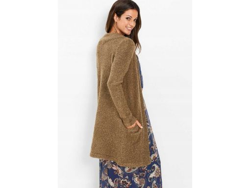 *b.p.c kardigan brązowo-khaki r.48/50