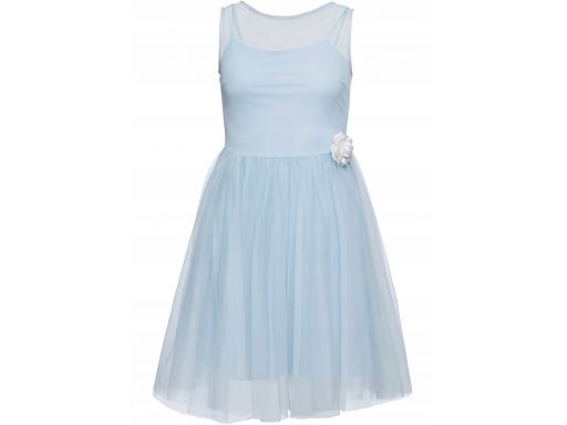 B.p.c tiulowa sukienka błękitna r.36/38