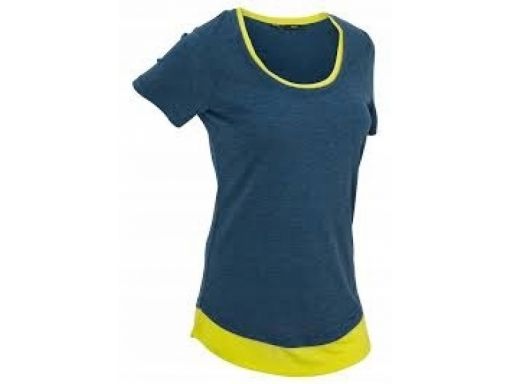 B.p.c tshirt damski niebiesko-żółty 48/50.