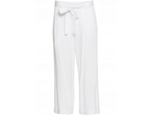 B.p.c białe spodnie 7/8 r.44