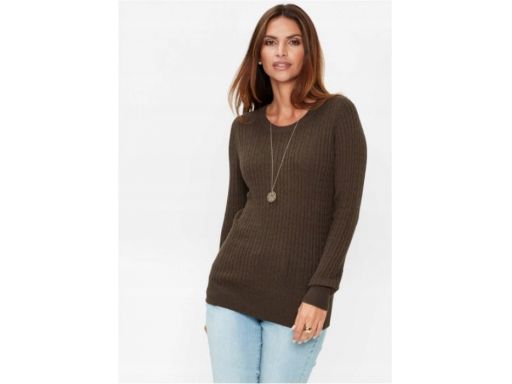 *b.p.c sweter z kaszmirem brąz r.40/42