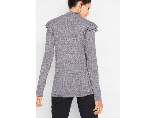 *b.p.c szary sweterek z półgolfem modny r.44/46