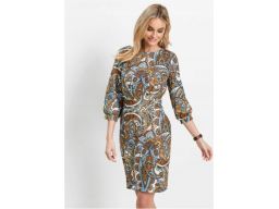 *b.p.c sukienka w kolorowe wzory r.40/42