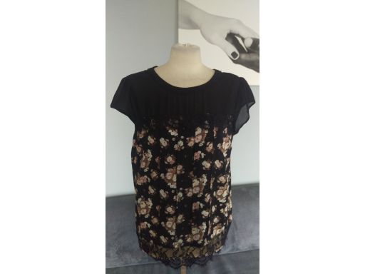 Dorothy perkins r.16/44 xxl bluzka stan bdb kwiaty