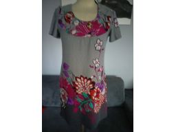 New york laundry r.s/m sukienka kwiaty guziki