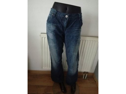 Next r.16/44 xxl jeansy s.bdb spodnie proste hit!