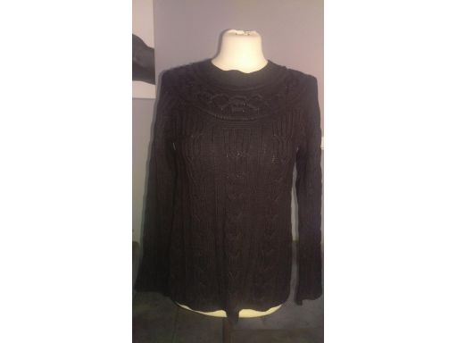 Liz claiborne r.10/38 m sweter nowy bawełna hit!