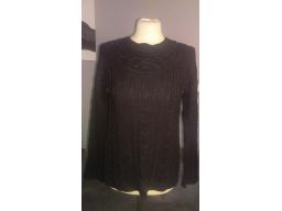 Liz claiborne r.10/38 m sweter nowy bawełna hit!