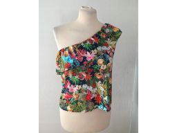 Pull&bear r.8/36 s bluzka nowa asymetryczna