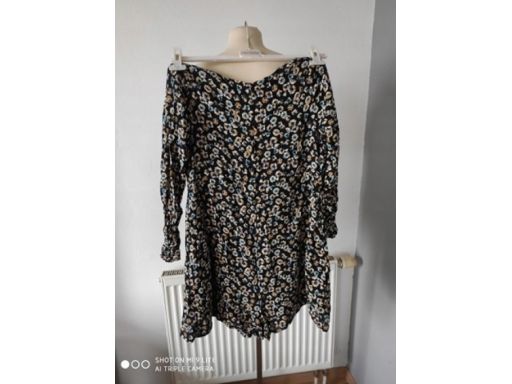 Pull&bear r.10/38 m kombinezon s.bdb kwiaty